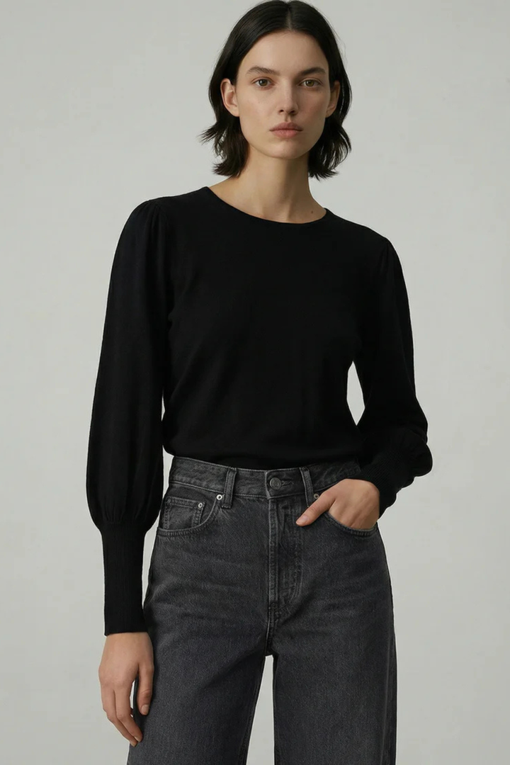 071 Always Bell Sleeve (Black)