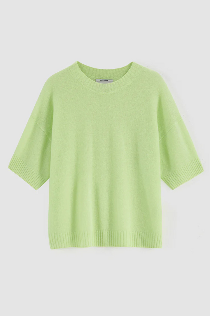 N.2273 CASHMERE FEATHERWEIGHT TOP (Pistachio)