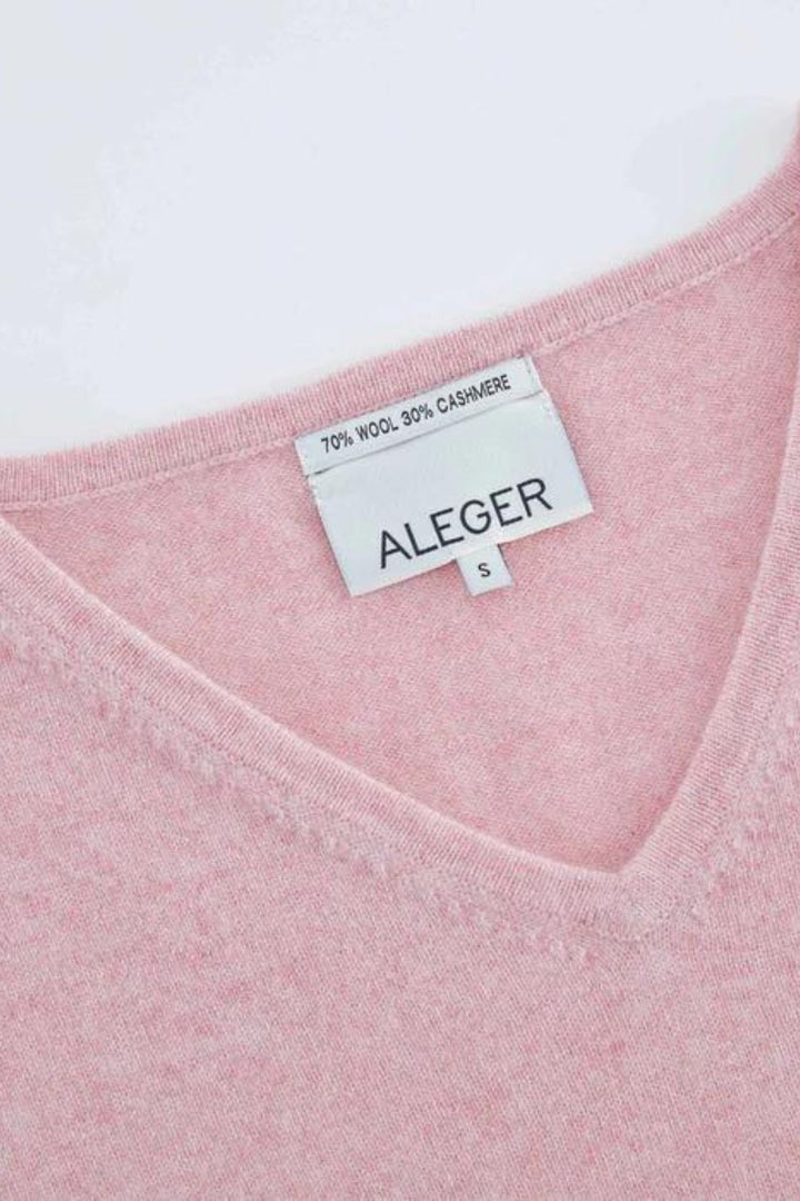 N.29 100% CASHMERE OVERSIZED V NECK (Rose)