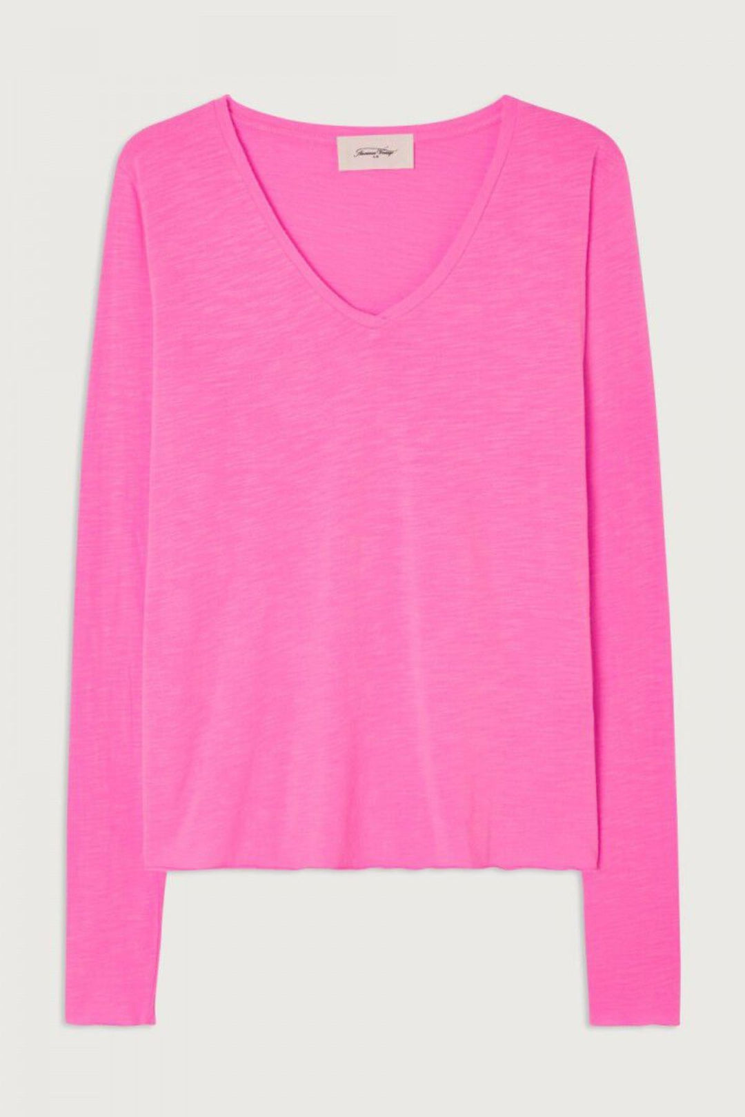 JACKSONVILLE V-NECK LONG SLEEVE (Vintage Bubblegum)