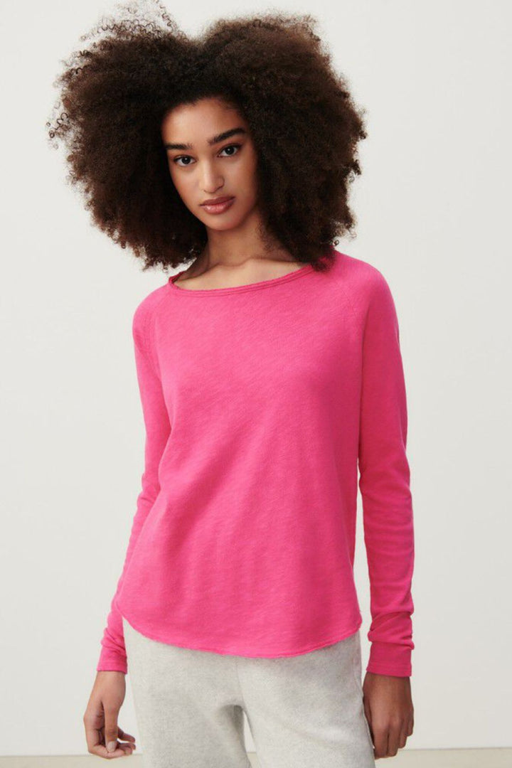 SONOMA CREW NECK LONG SLEEVE (Vintage Raspberry)