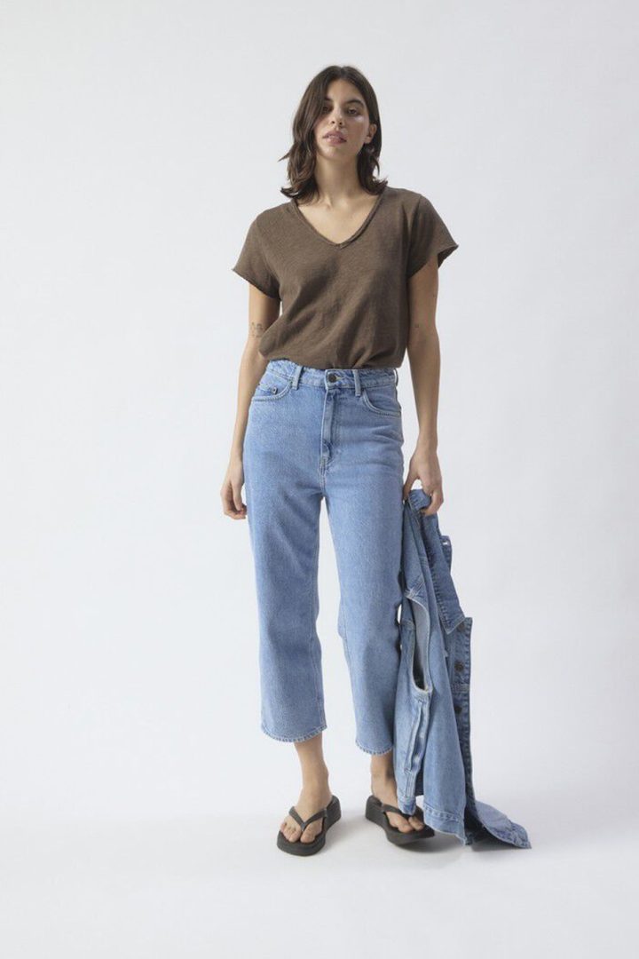 SONOMA V-NECK SHORT SLEEVE (Vintage Chestnut)