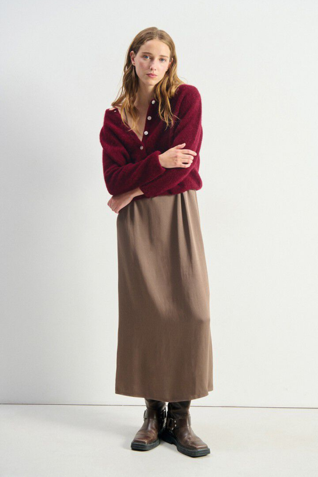 Vitow Cardigan (Cherry Tree Melange)