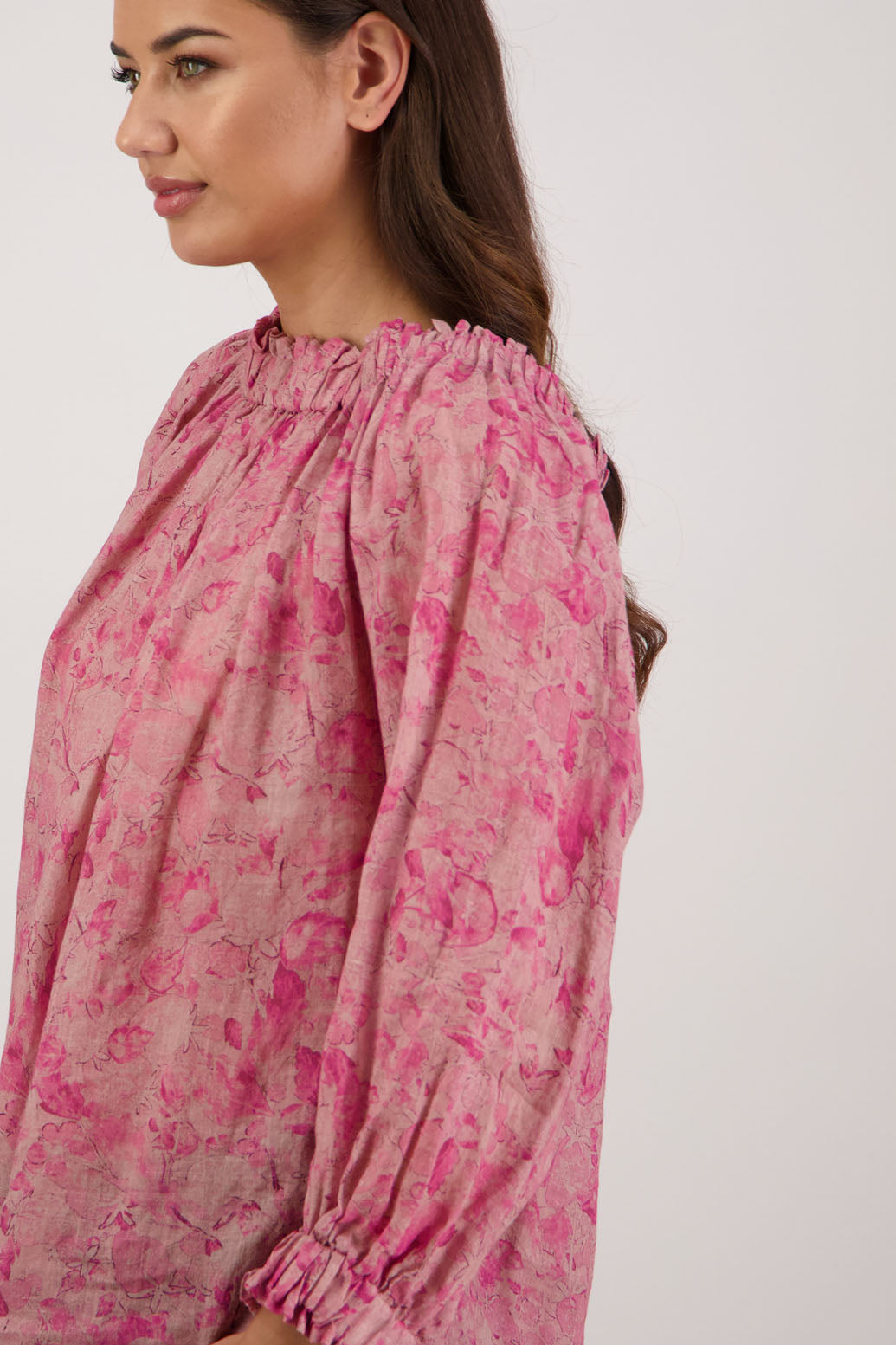Annabella Top (Pink Floral)