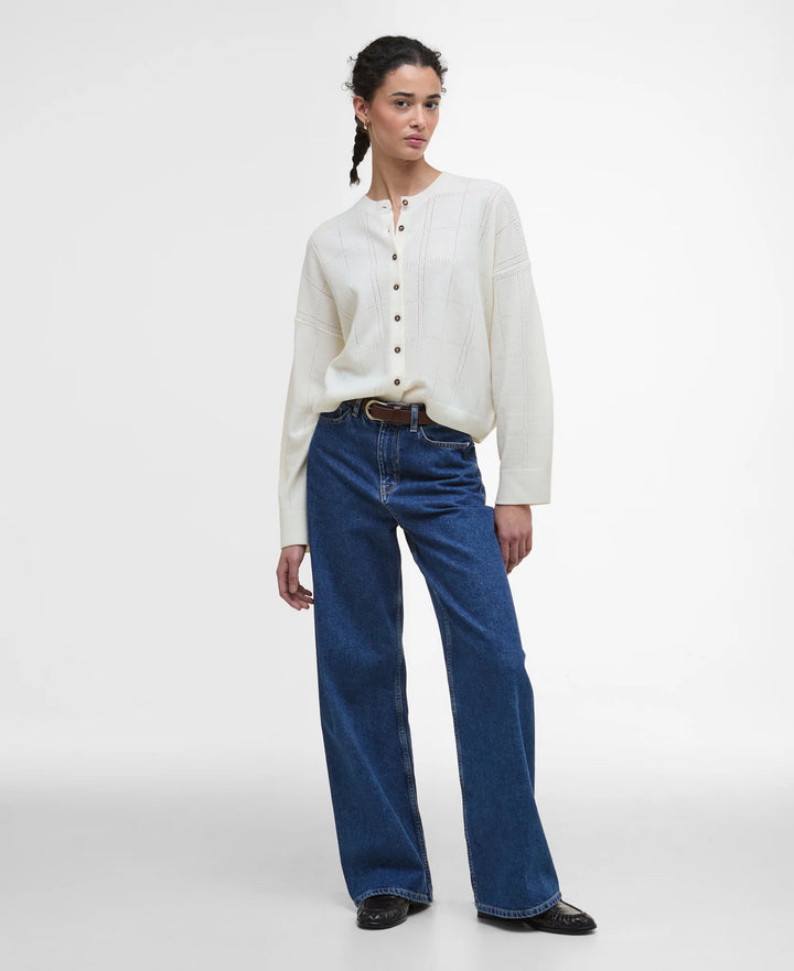 Blakely Knitted Cardigan (Cloud)