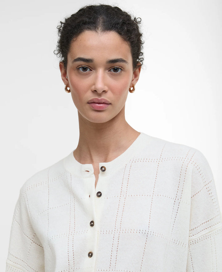 Blakely Knitted Cardigan (Cloud)