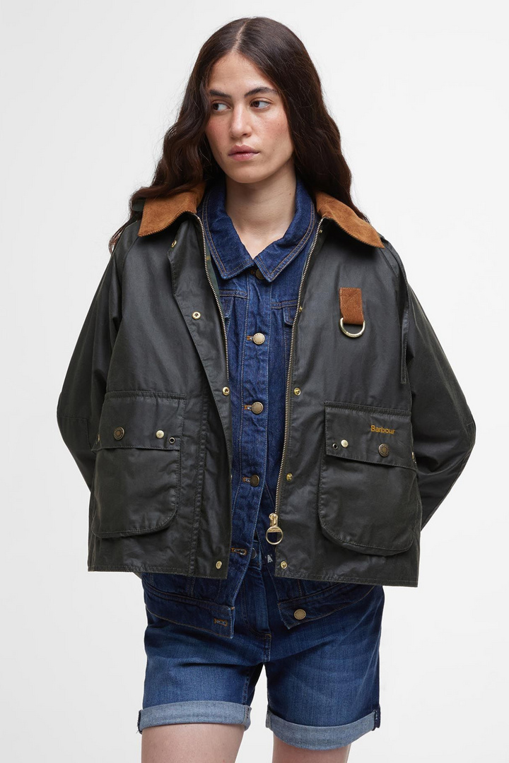 Erma Wax Jacket (Ancient Olive)