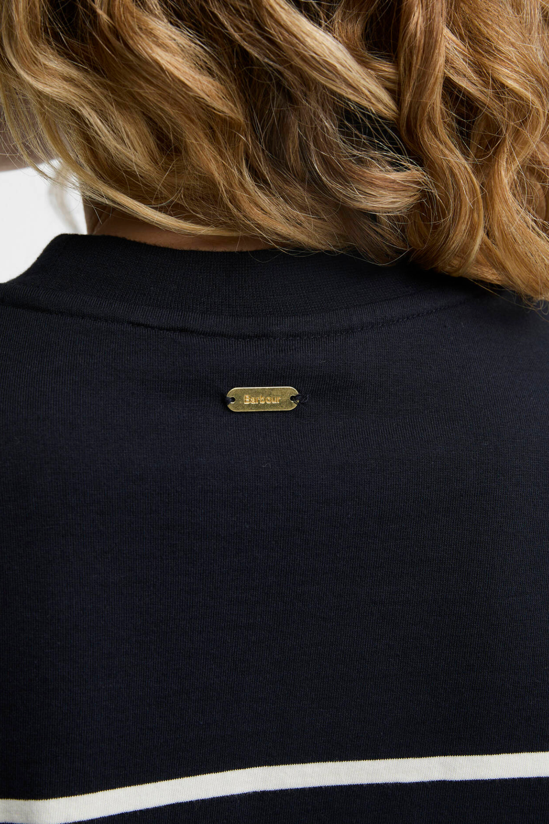 Harling  Striped Top (Dark Navy/Cloud)