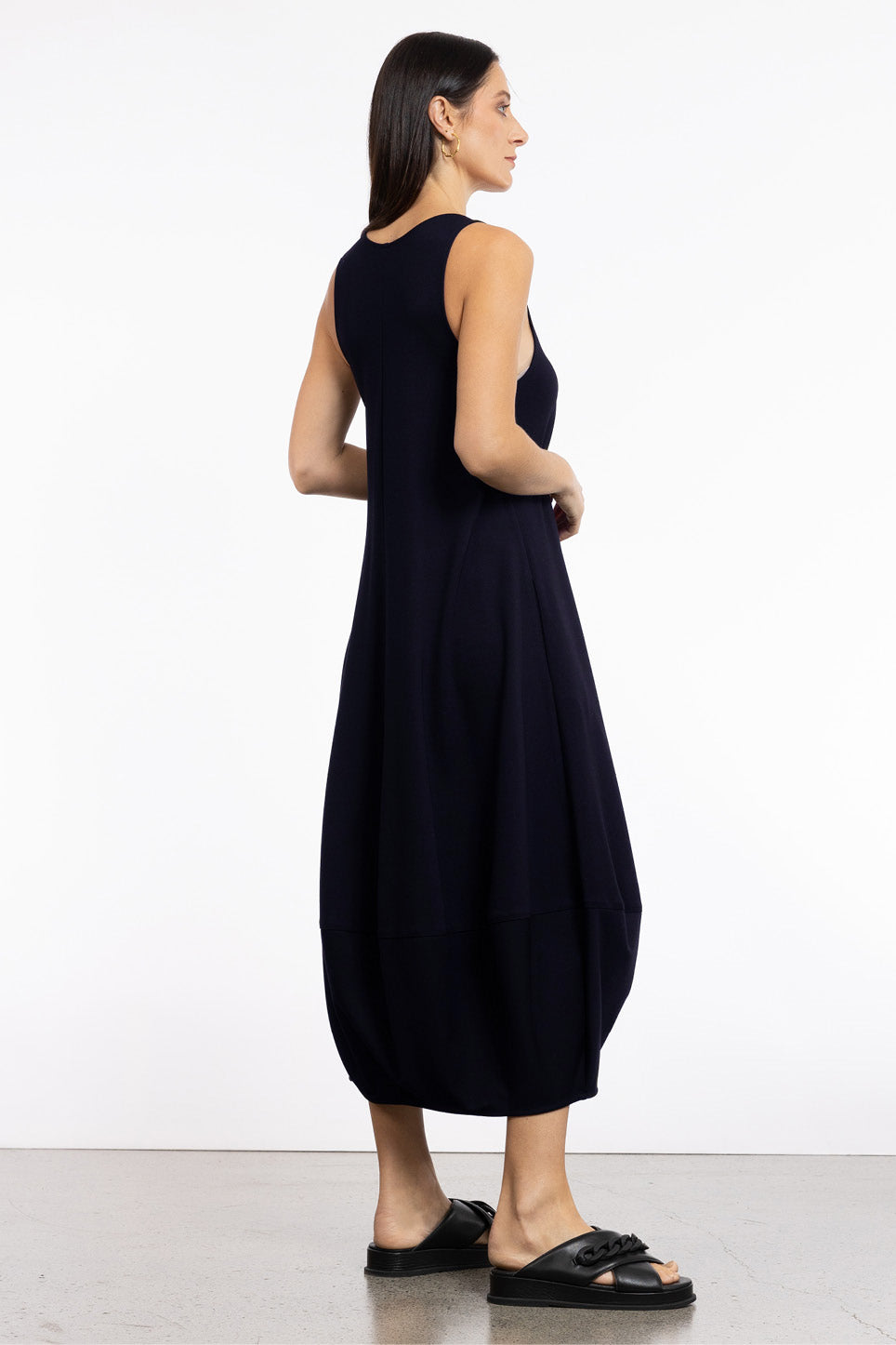BAY DRESS (NAVY)