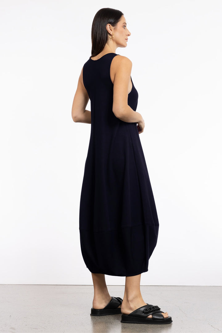 BAY DRESS (NAVY)