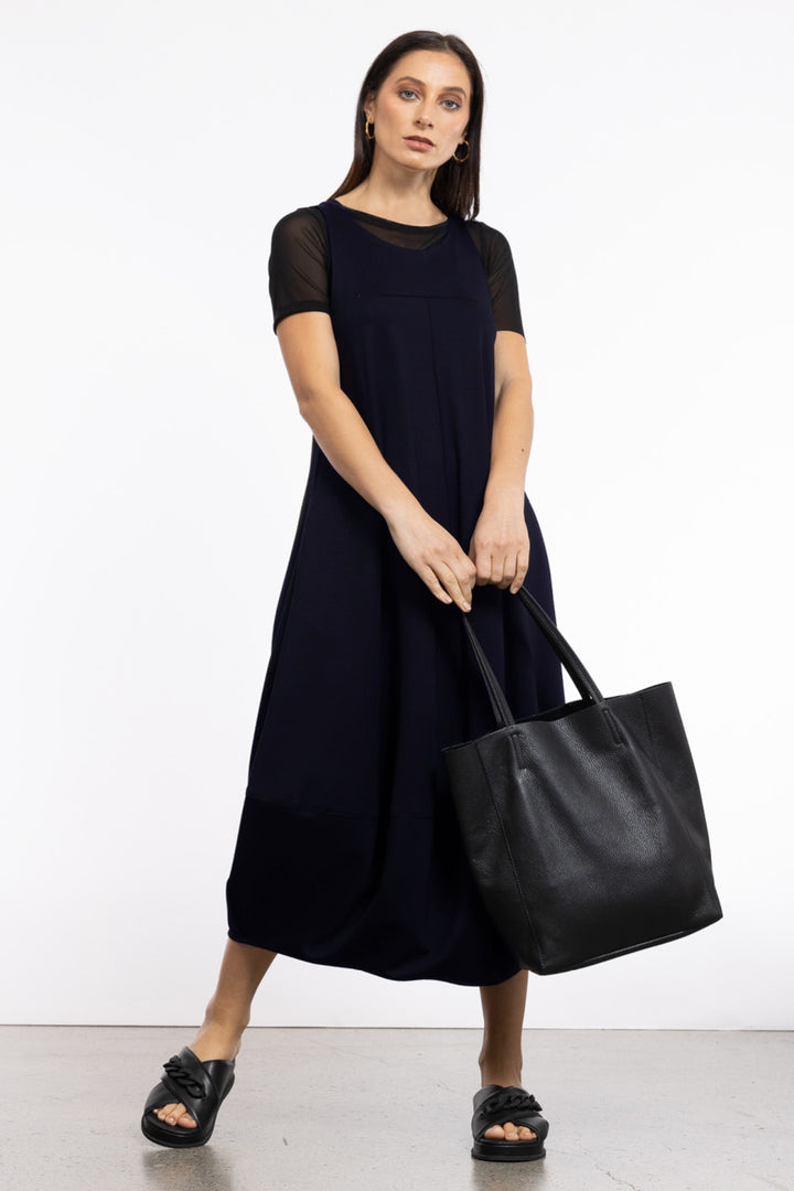 BAY DRESS (NAVY)