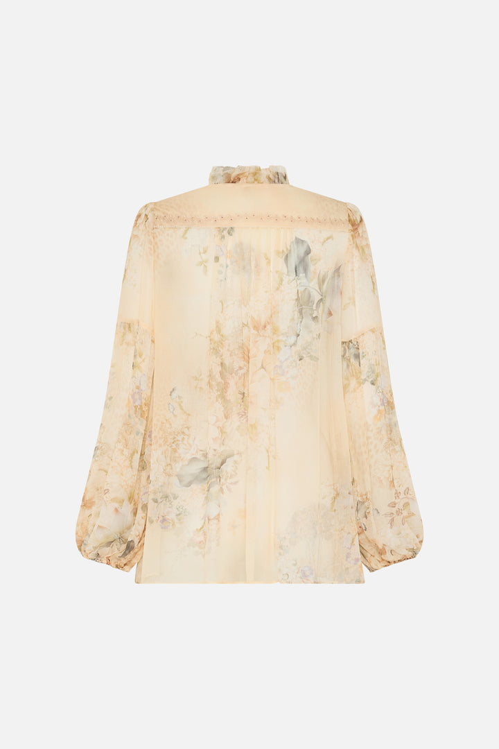FRILL COLLARED BLOUSE (ADORNED IN ANTIQUITY)