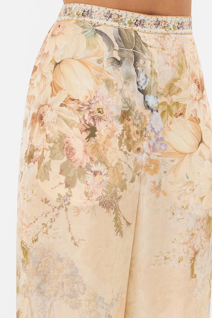 MINIMAL WIDE LEG PANT (ADORNED IN ANTIQUITY)