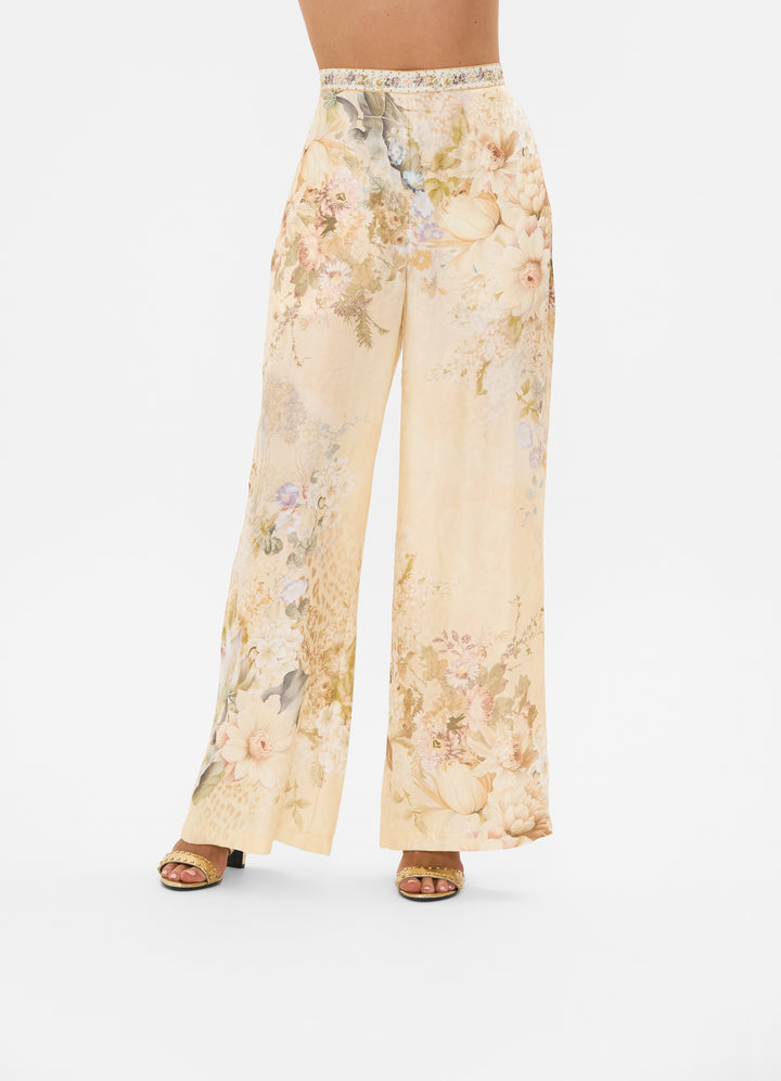 MINIMAL WIDE LEG PANT (ADORNED IN ANTIQUITY)