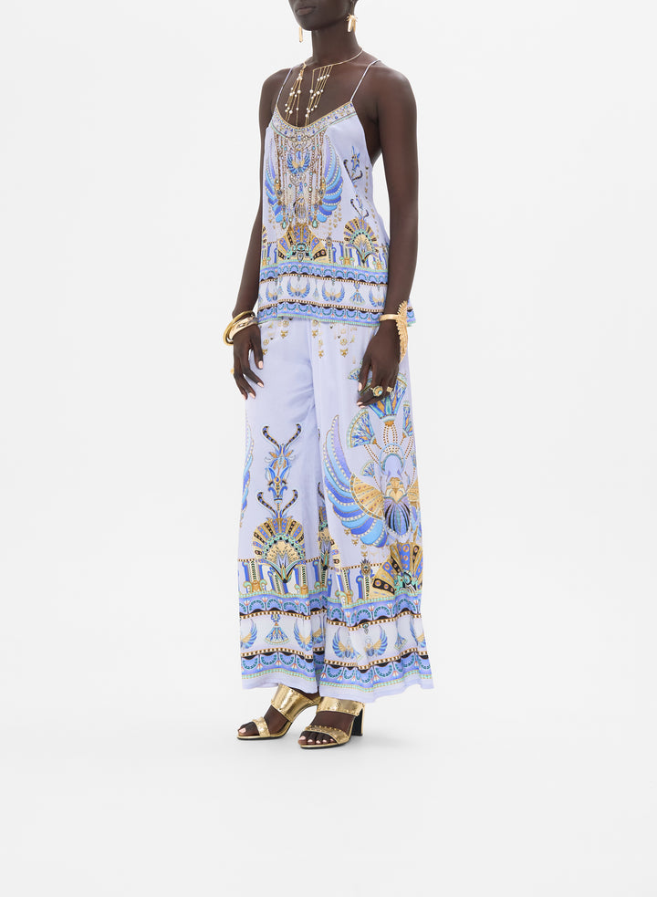T BACK SHOESTRING TOP (UNDER SCARAB SKIES)