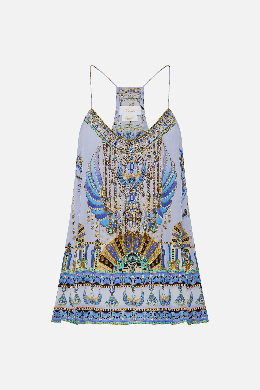 T BACK SHOESTRING TOP (UNDER SCARAB SKIES)