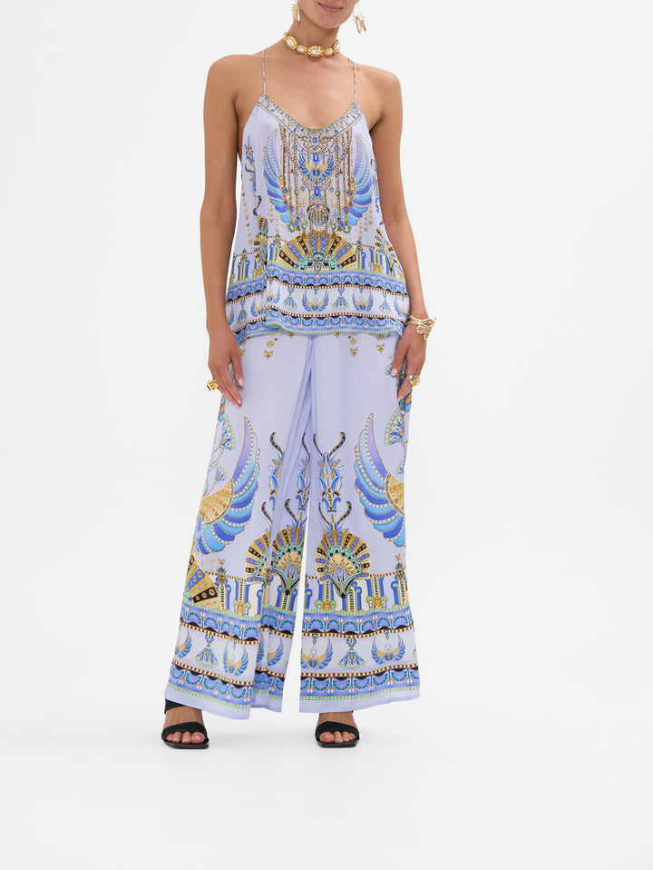 T BACK SHOESTRING TOP (UNDER SCARAB SKIES)