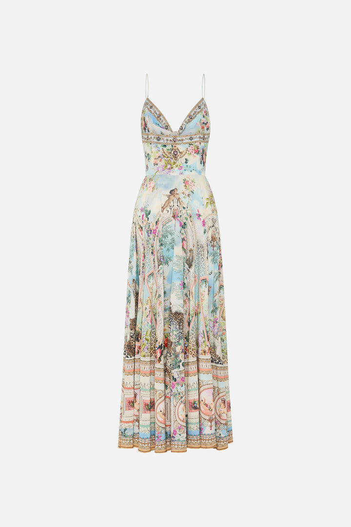 LONG DRESS WITH TIE FRONT (WE ALWAYS HAVE ALEXANDRIA)