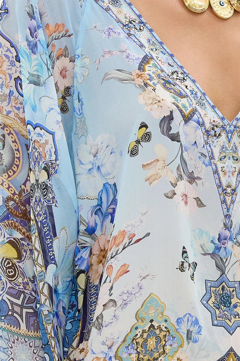 RAGLAN SLEEVE FLARED KAFTAN (AL MANIAL PALACE MEMOIRS)