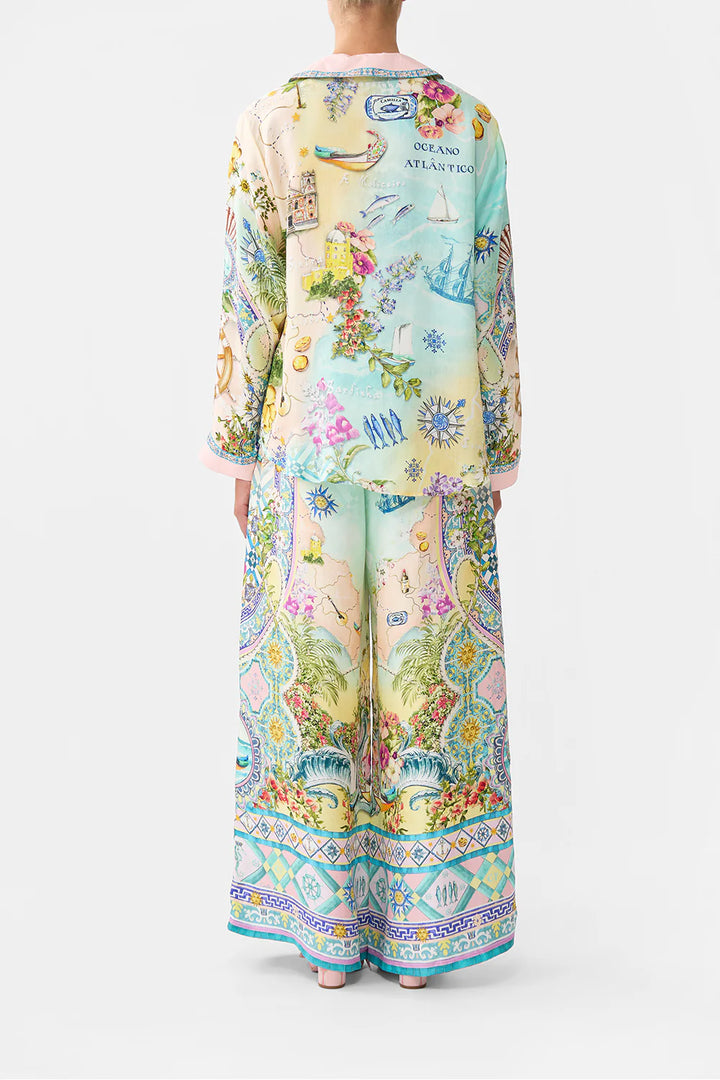 Boxy Pyjama Shirt (Just Coasting)