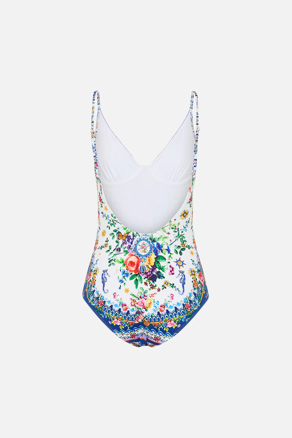 Wired v-neck one piece (Tiles Darls)