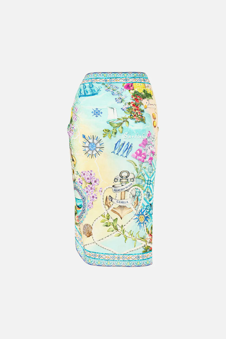 Short Tassel Sarong (Just Coasting)
