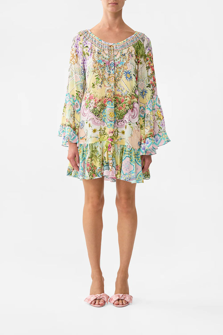 A Line Frill Dress (Just Coasting)
