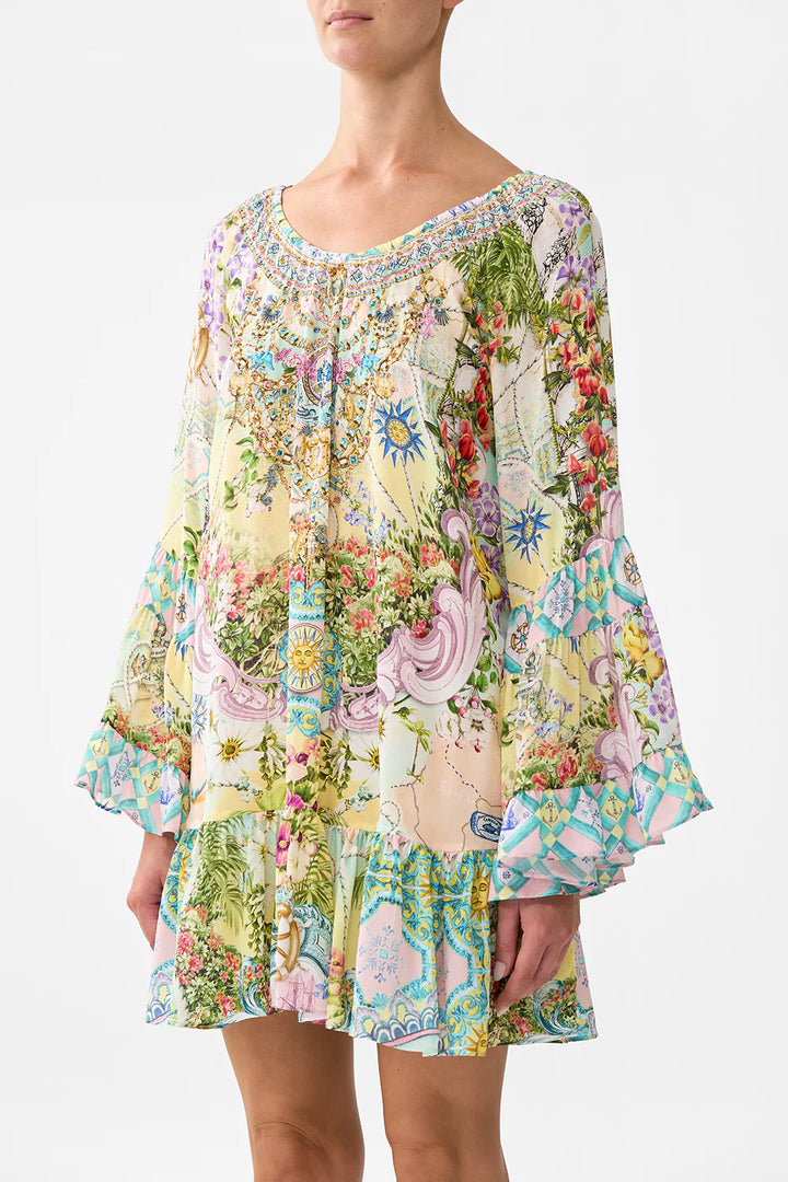 A Line Frill Dress (Just Coasting)