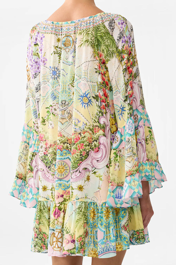A Line Frill Dress (Just Coasting)