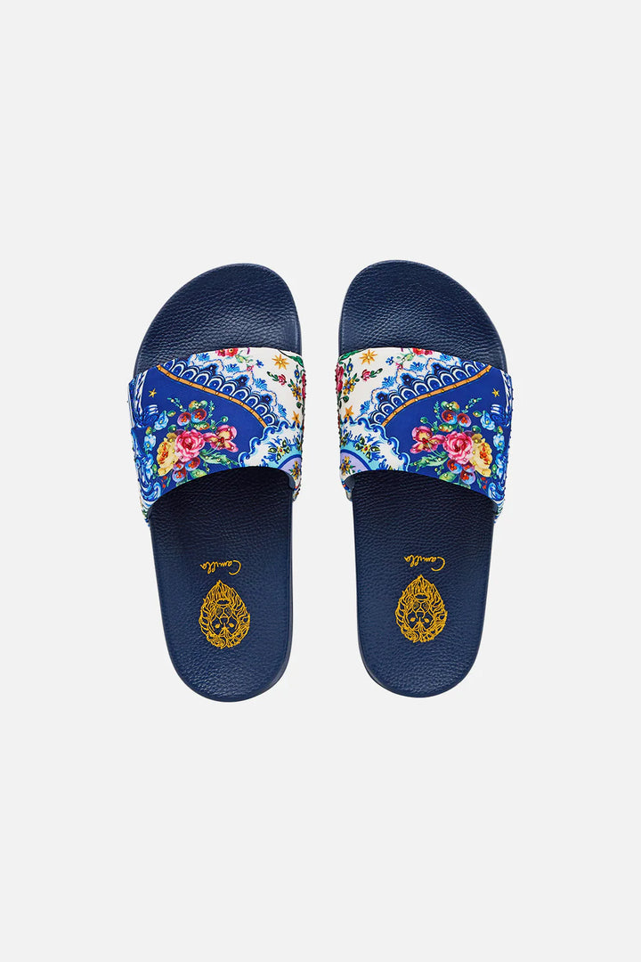 Amelia Pool Slides (Tiles Darls)