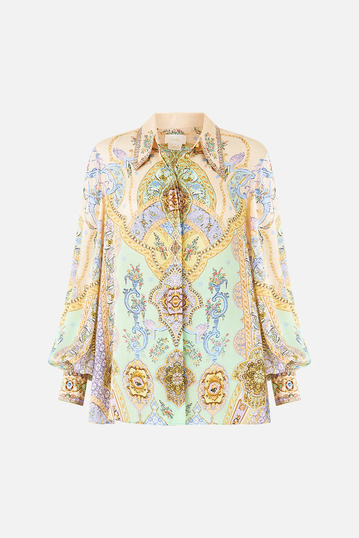 Curved Collar Blouse (East of Instanbul)