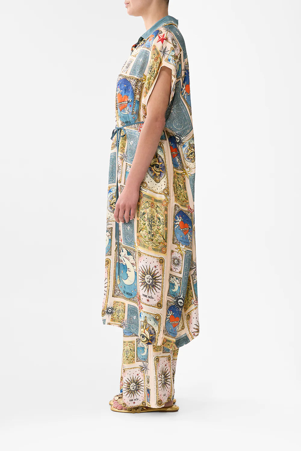 Sleeveless Shirtdress (My Lucky Stars)