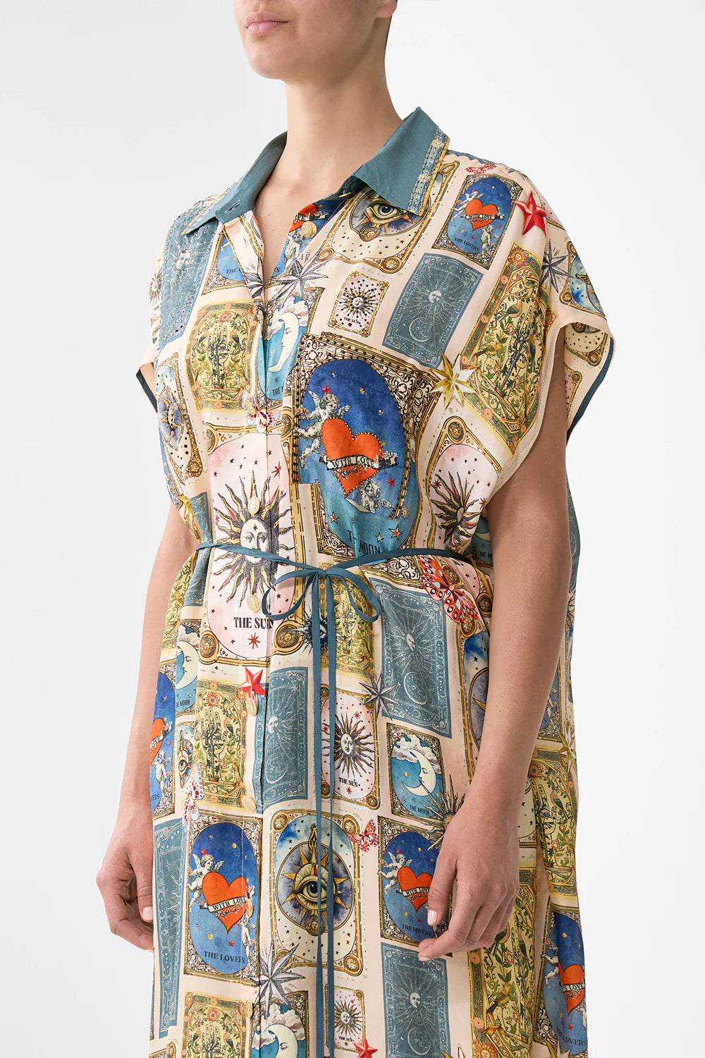 Sleeveless Shirtdress (My Lucky Stars)