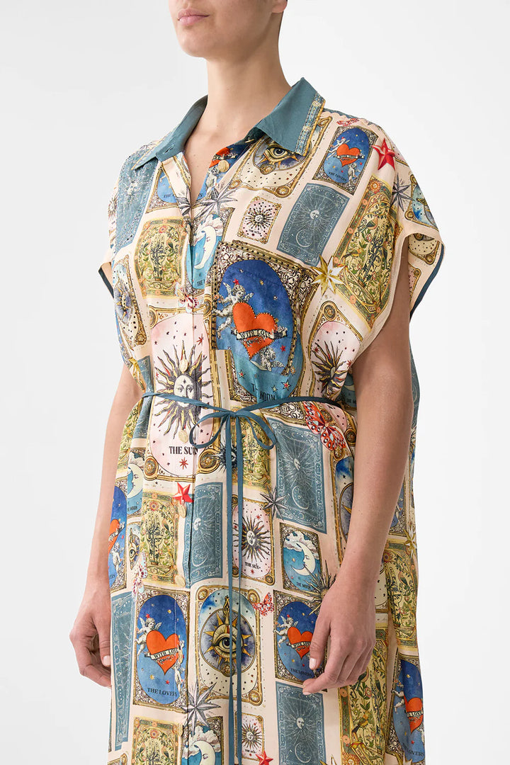 Sleeveless Shirtdress (My Lucky Stars)