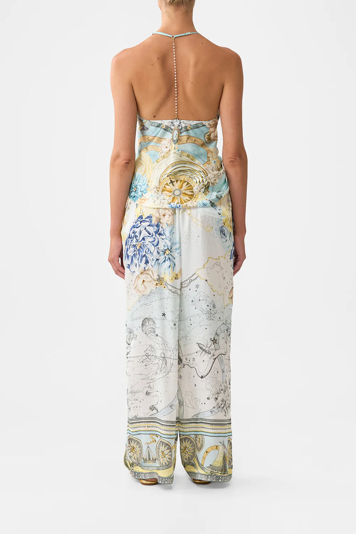 Button front lounge pant (My Lucky Stars)