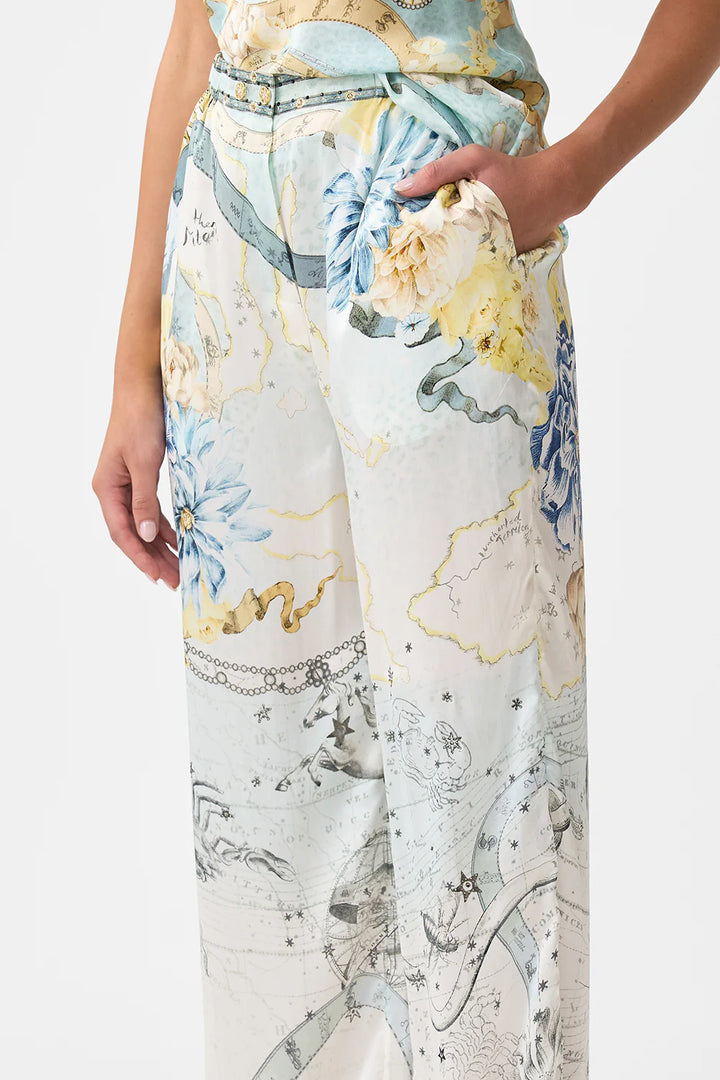 Button front lounge pant (My Lucky Stars)