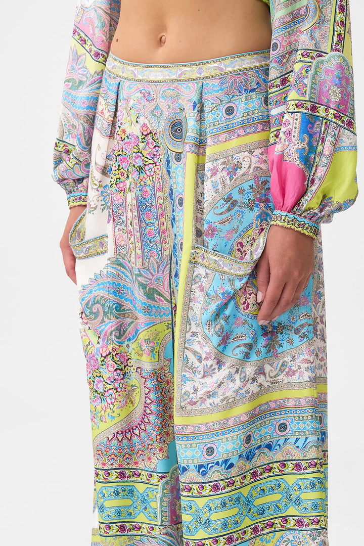 WIDE LEG TROUSER WITH FRONT POCKETS (MAGIC CARPET RIDE)