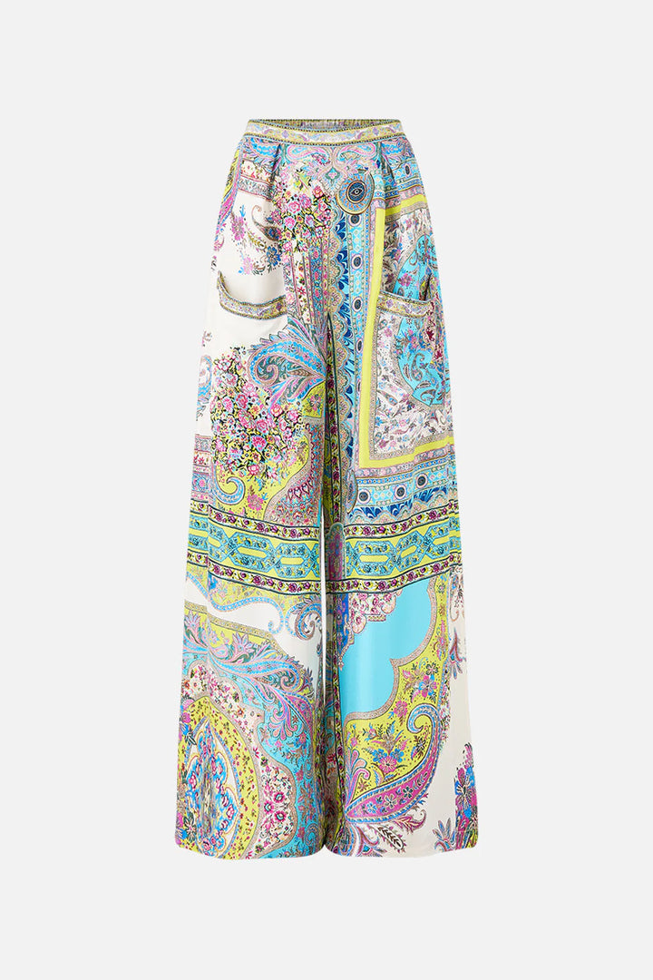 WIDE LEG TROUSER WITH FRONT POCKETS (MAGIC CARPET RIDE)
