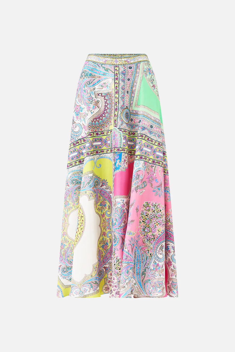 PANELLED FLARED LONG SKIRT (MAGIC CARPET RIDE)
