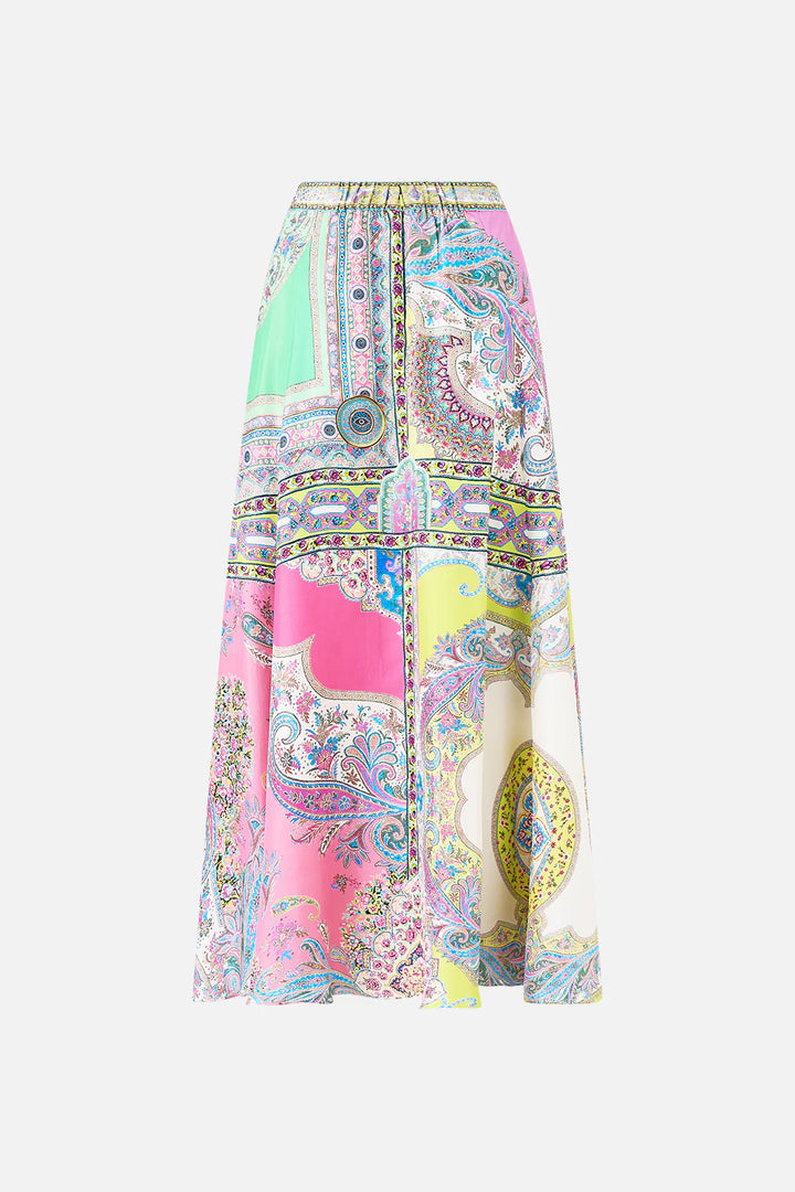 PANELLED FLARED LONG SKIRT (MAGIC CARPET RIDE)