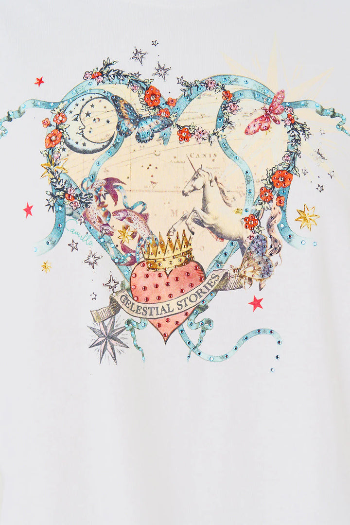 Slim fit round neck t-shirt (House of Horoscopes)