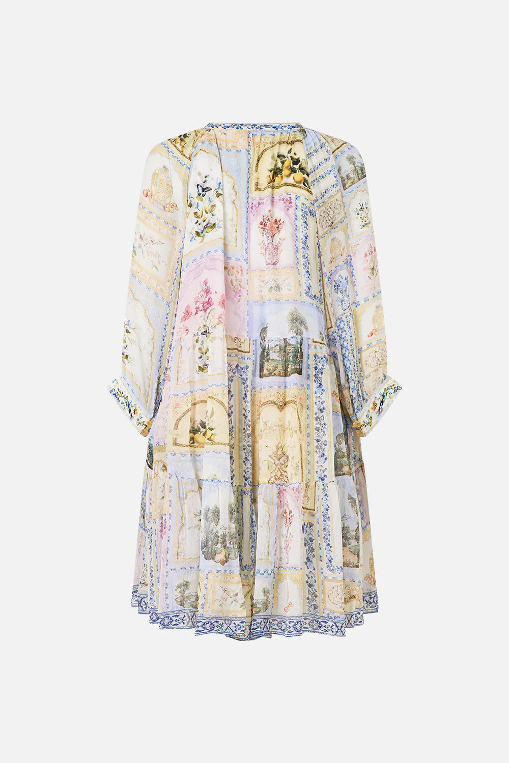SHORT GATHERED PANEL DRESS (BOTANICAL BALLADS)