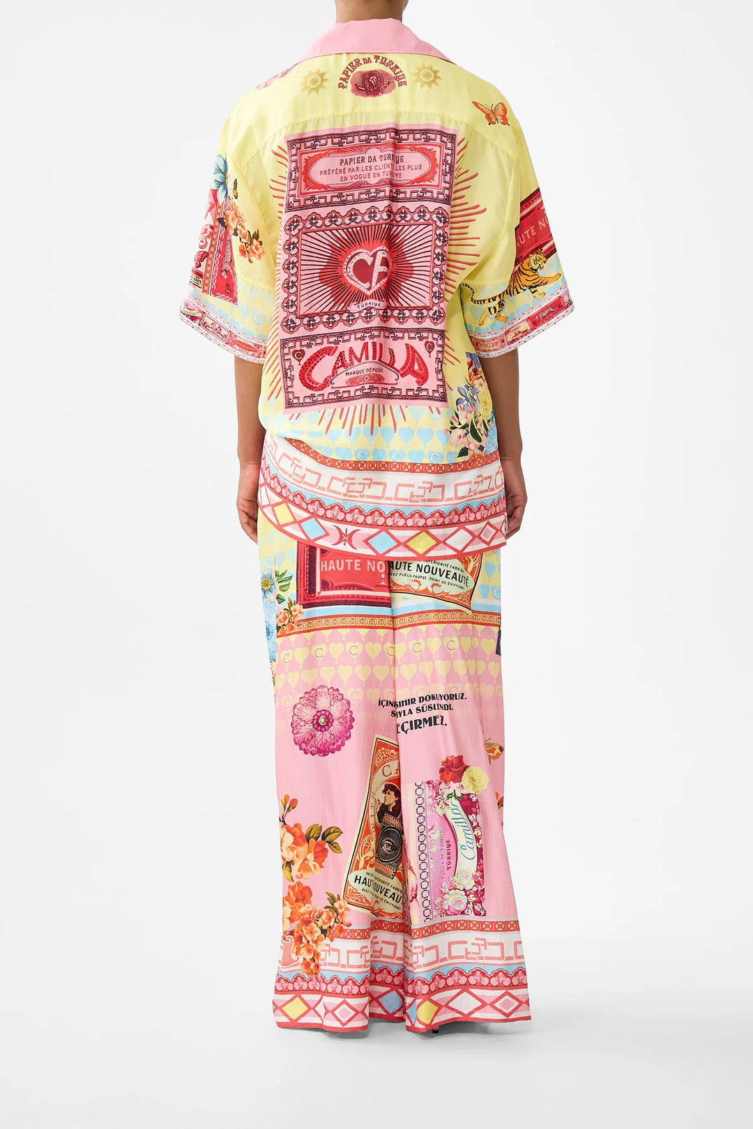 Straight Leg Pant (Collage Kingdom)