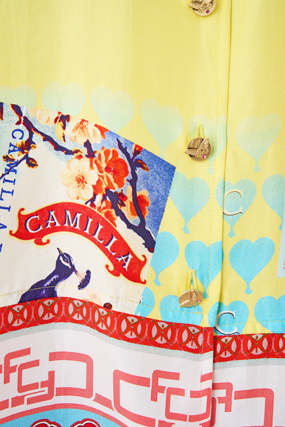 OVERSIZED SHIRT WITH POCKET (Collage Kingdom)