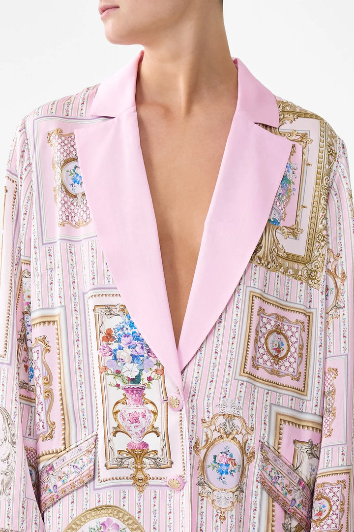 Relaxed Suit Jacket (Palatial pastels)