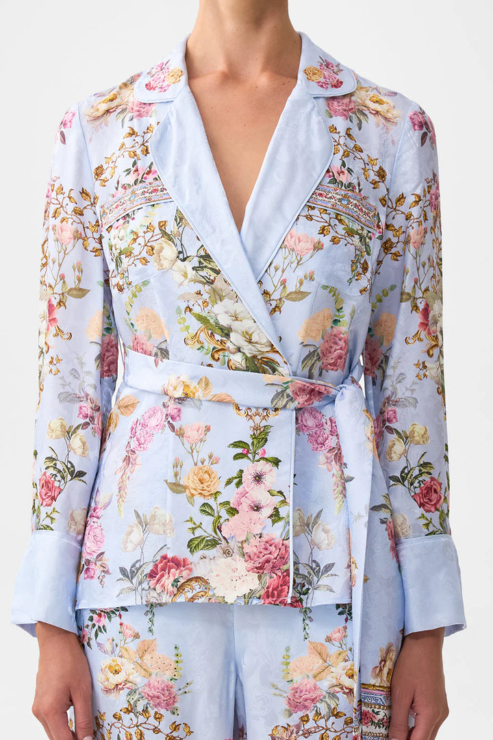 PAJAMA SUIT JACKET (TILED IN TIME)