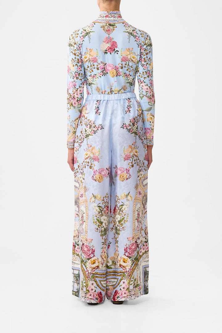 MINIMAL WIDE LEG PANT (TILED IN TIME)