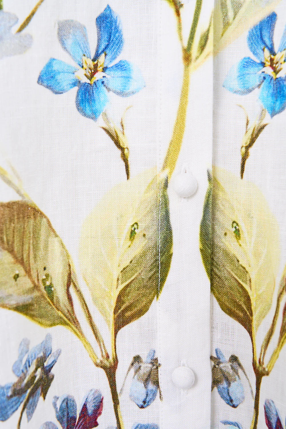 WAIST TIE SHIRT DRESS (BOTANICAL BALLADS)