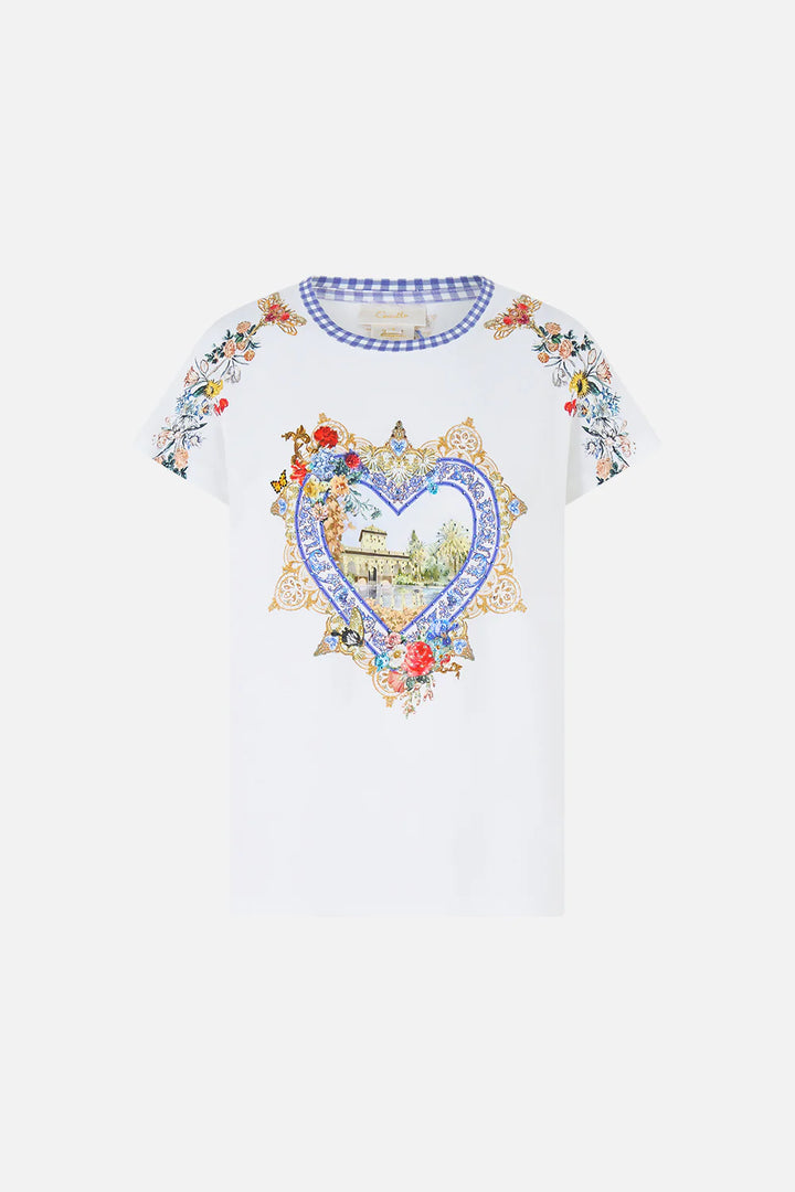 SLIM FIT ROUND NECK T-SHIRT (The Pottery Parlour)