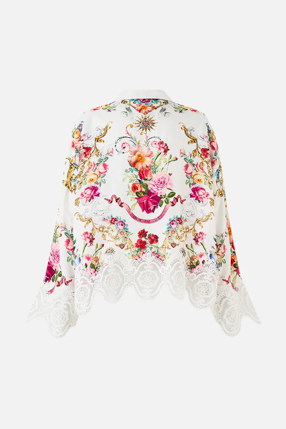 Cropped Relaxed Shirt (TORERO LIBERTINE)